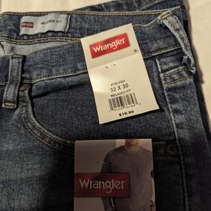 Men's regular relaxed fit straight leg jeans 32x30